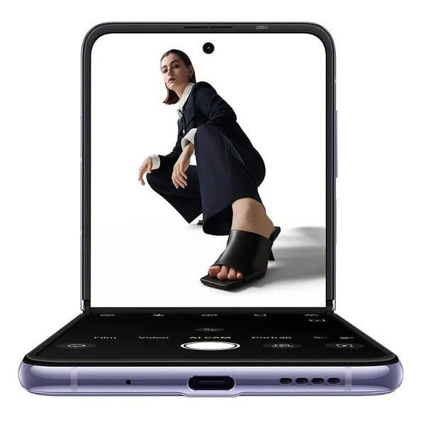 Восстановленный смартфон Tecno Phantom V Flip 5G 8/256GB Purple, отличный