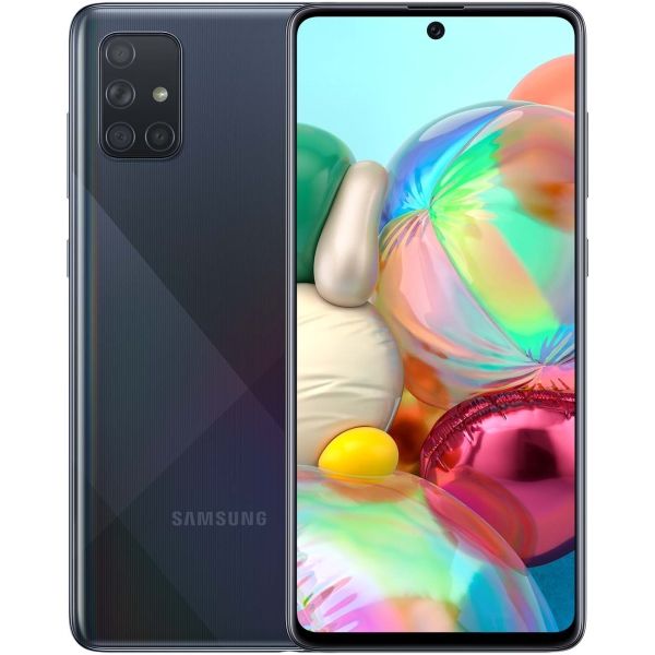Восстановленный смартфон Samsung Galaxy A71 6/128GB Black (SM-A715F/DSM), отличный