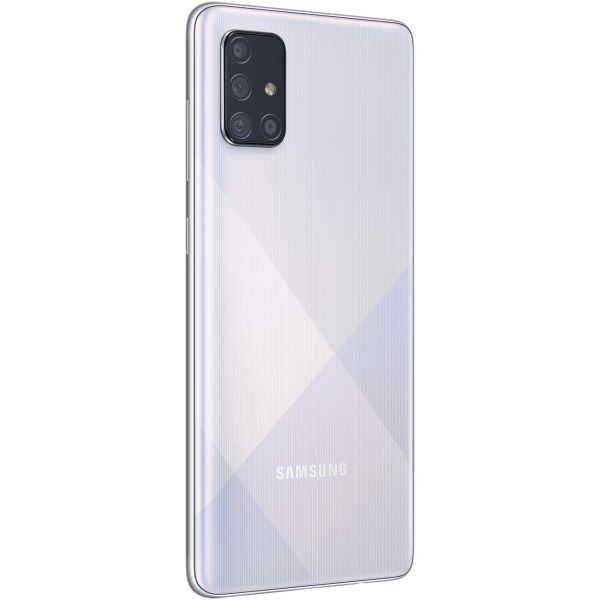 Восстановленный смартфон Samsung Galaxy A71 6/128GB Silver (SM-A715F/DSM), как новый