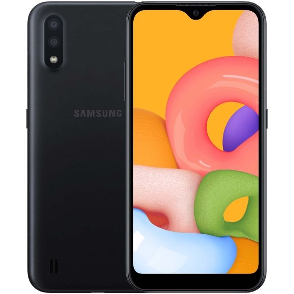 Восстановленный смартфон Samsung Galaxy A01 16GB Black (SM-A015F/DS), отличный