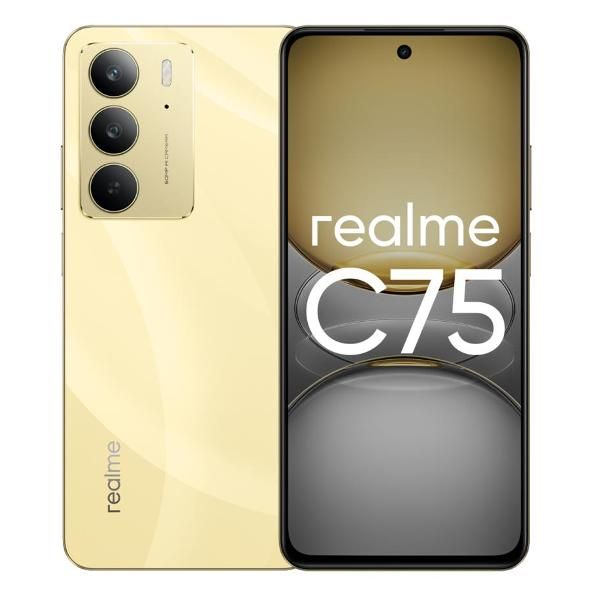 Уцененный смартфон realme C75 8/128GB Gold, хороший