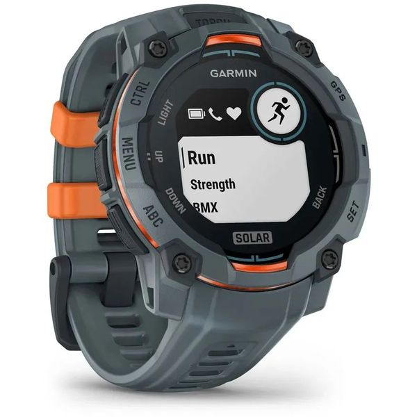 Спортивные часы Garmin Instinct 3 Solar 45mm серые