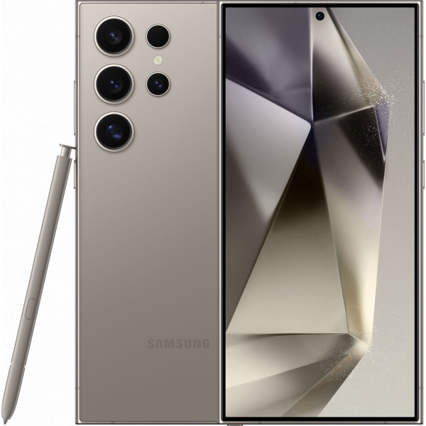 Восстановленный смартфон Samsung Galaxy S24 Ultra 12/1TB Marble Gray, хороший