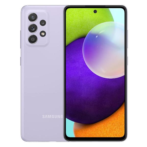 Восстановленный смартфон Samsung Galaxy A52 8/128GB лаванда, хороший