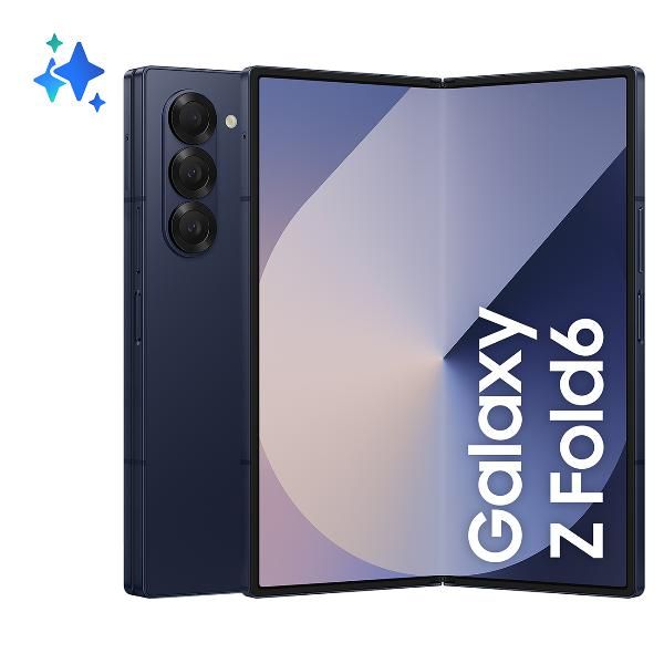 Восстановленный смартфон Samsung Galaxy Z Fold6 12/512GB Синий, отличный