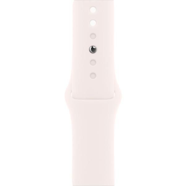 Восстановленные смарт-часы Apple Watch Series 10 42mm розовое золото Aluminum Case with Light Blush Sport Band, размер S/M (MWWH3), хороший