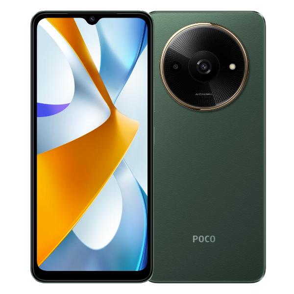 Восстановленный смартфон POCO C61 3/64GB Green, отличный