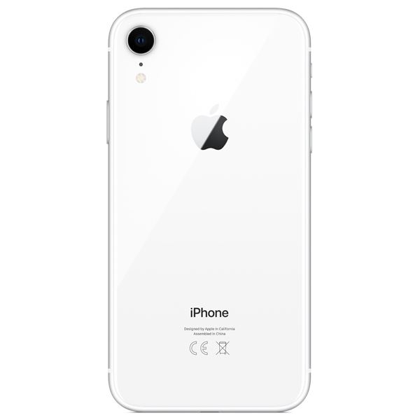 Восстановленный смартфон Apple iPhone XR 256GB nanoSim/eSim White, хороший (без RuStore)