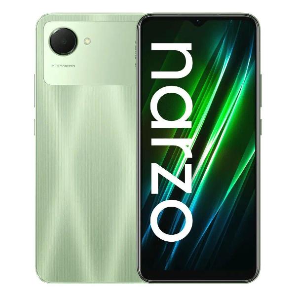 Восстановленный смартфон realme Narzo 50i Prime 3/32GB зеленый, отличный