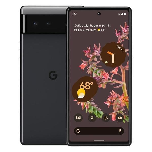 Восстановленный смартфон Google Pixel 6 8/128GB Stormy Black, хороший