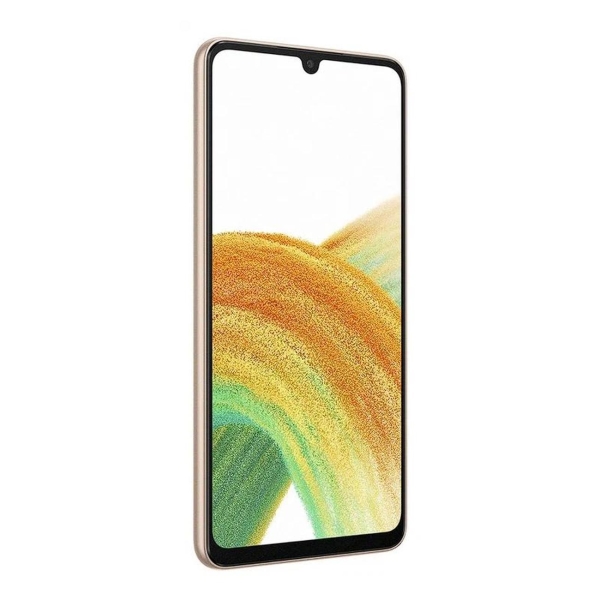 Восстановленный смартфон Samsung Galaxy A33 6/128GB Peach (SM-A336E), хороший