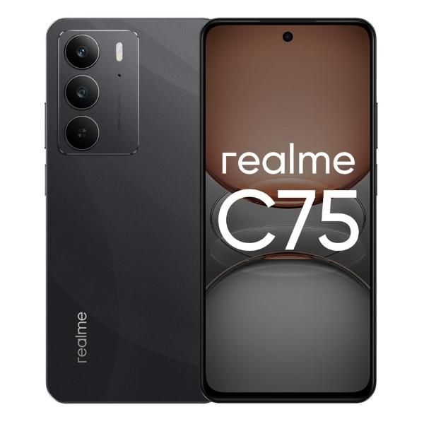 Уцененный смартфон realme C75 8/128GB Black, хороший