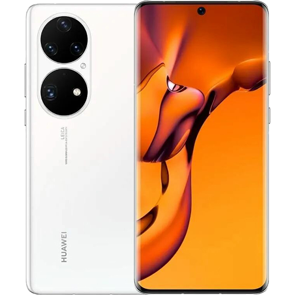 Восстановленный смартфон HUAWEI P50 Pro 8/256GB Pearl White, хороший