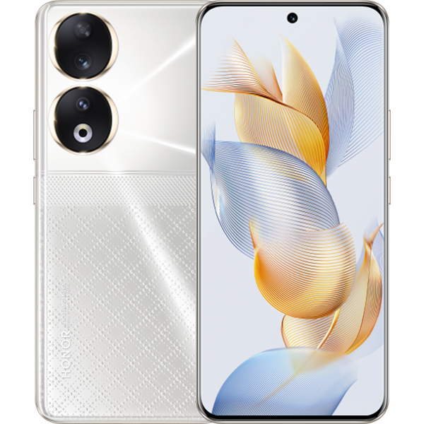 Восстановленный смартфон HONOR 90 8/256GB Diamond Silver, хороший фото