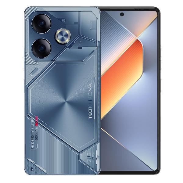 Восстановленный смартфон Tecno Pova 6 8/256GB Interstellar Blue, отличный