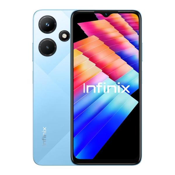 Восстановленный смартфон Infinix HOT 30i 4/64GB Glacier Blue, отличный