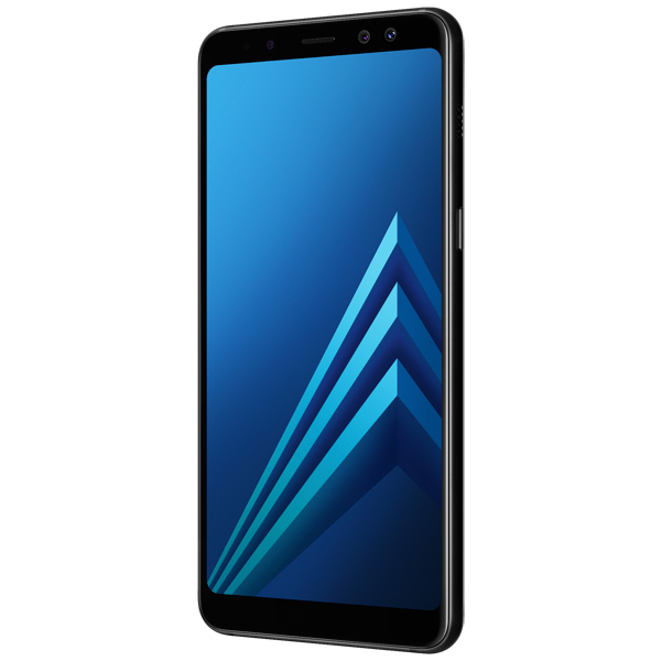 Восстановленный смартфон Samsung Galaxy A8 (2018) 4/32GB Black (SM-A530F), хороший