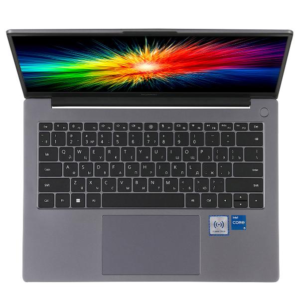 Восстановленный ноутбук HUAWEI MateBook D 14/14"/Core i5 12450H/8/512GB/noOS/Space Gray (53013XFQ), отличный