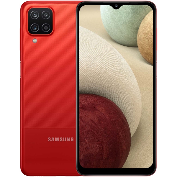 Восстановленный смартфон Samsung Galaxy A12 4/128GB Red (SM-A127F), хороший