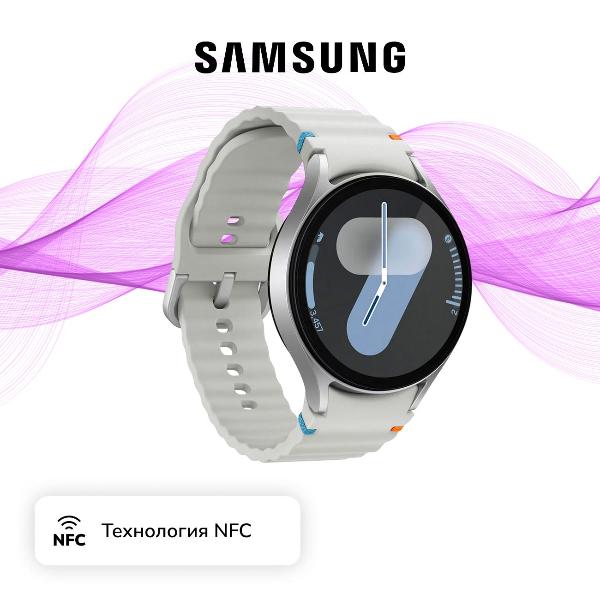 Восстановленные смарт-часы Samsung Galaxy Watch7 44mm LTE Silver (SM-L315), хороший