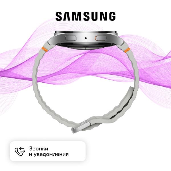 Восстановленные смарт-часы Samsung Galaxy Watch7 44mm LTE Silver (SM-L315), как новый