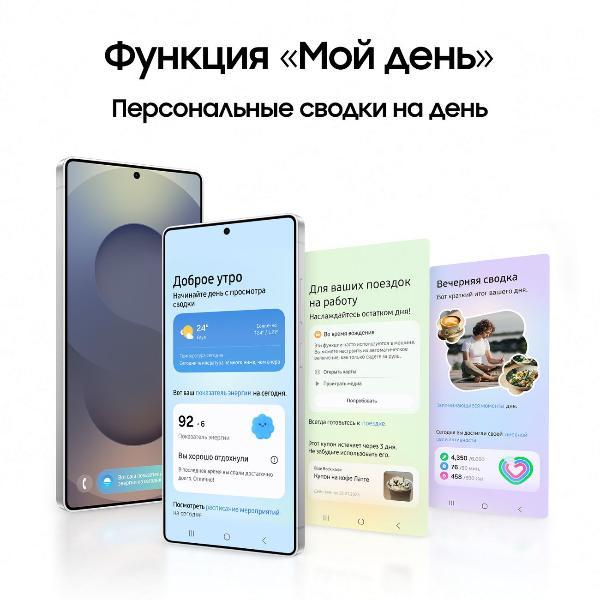 Восстановленный смартфон Samsung Galaxy S25 Ultra 5G 12/512GB титановый серебристый, отличный