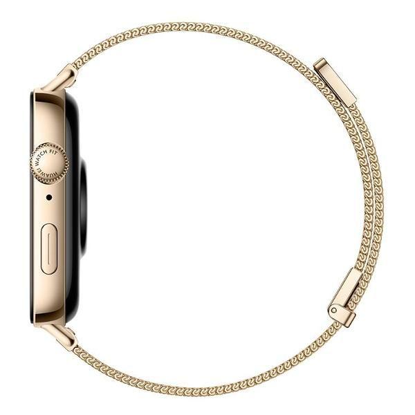 Восстановленные смарт-часы HUAWEI Watch Fit 3 NFC Golden Milanese, хороший