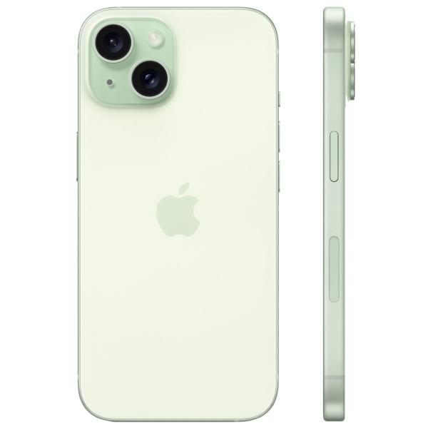 Восстановленный смартфон Apple iPhone 15 128GB eSim Green, как новый (без RuStore)
