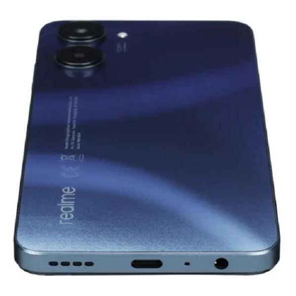 Восстановленный смартфон realme 10 4/128GB Black, хороший