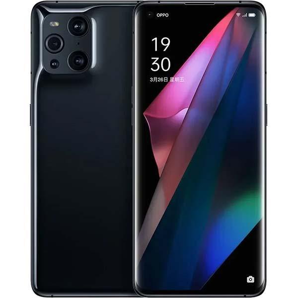 Восстановленный смартфон OPPO Find X3 8/128GB Gloss Black, хороший