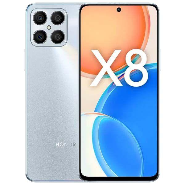 Восстановленный смартфон HONOR X8 6/128GB Titanium Silver, рабочий