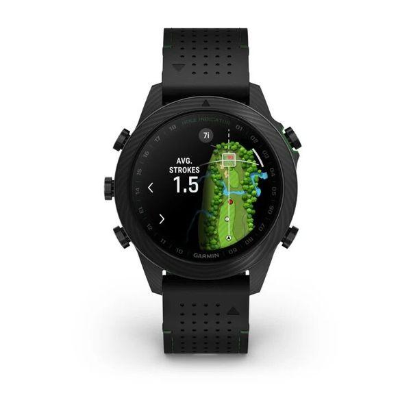 Спортивные часы Garmin MARQ Golfer (Gen 2) Carbon Edition черный 46мм