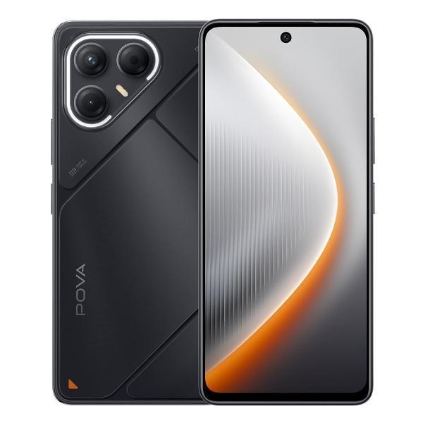 Восстановленный смартфон Tecno POVA 7 5G LJ7 8/256GB Geek Black, отличный