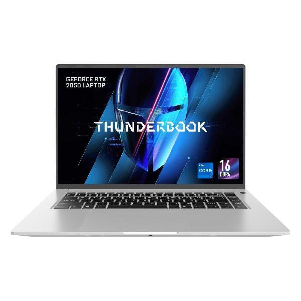 Уцененный ноутбук Thunderobot Thunderbook 16 G2 Pro/16"/Core i7-12650H/16/512GB/RTX 2050/Win (JT009M00ERU) серый металлик, хороший