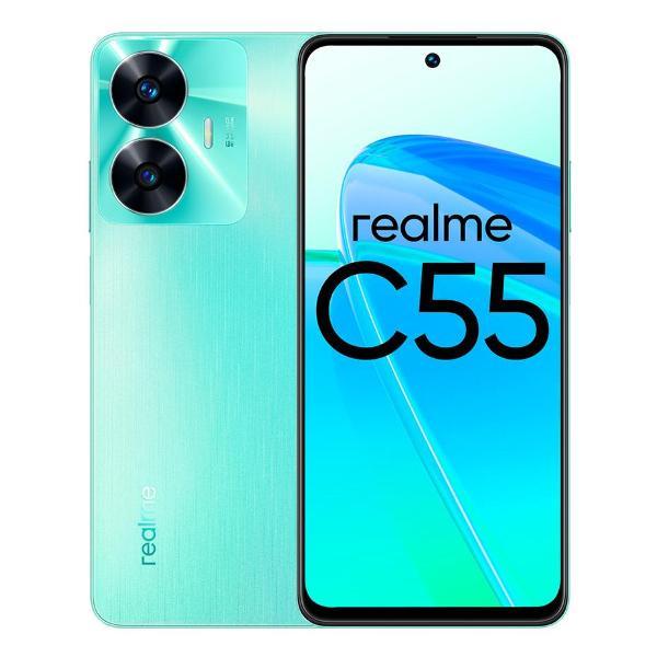 Восстановленный смартфон realme C55 8/256GB Rainforest (зеленый), хороший