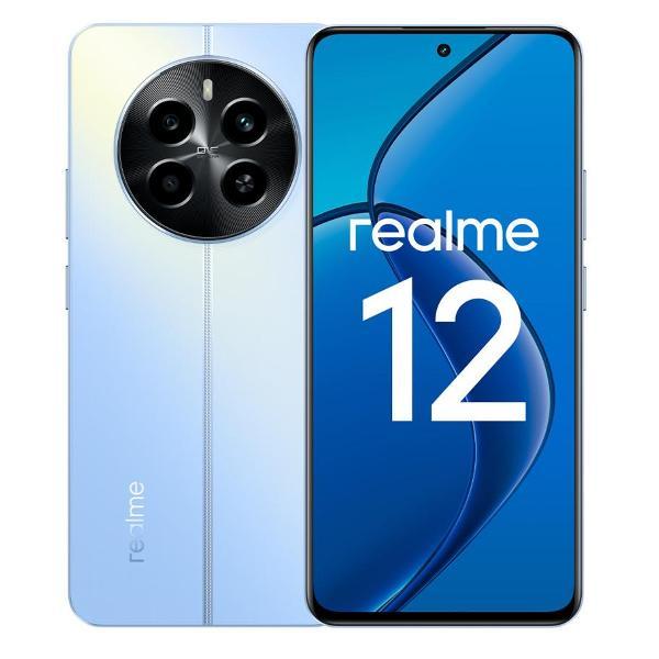 Восстановленный смартфон REALME 12 8/256GB голубой, отличный