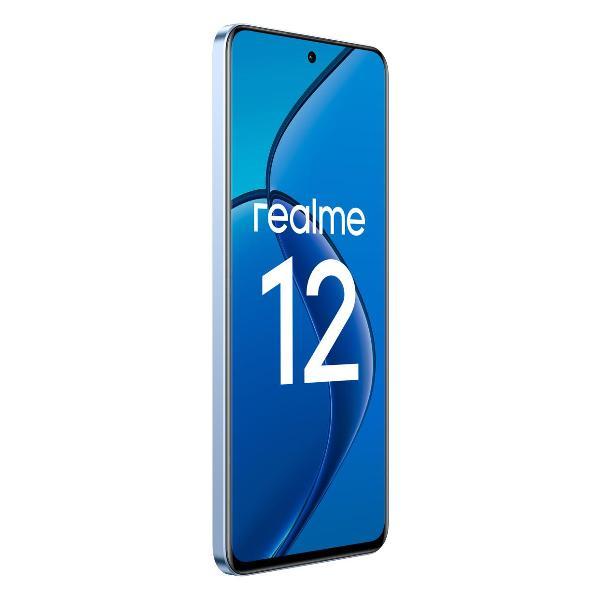 Восстановленный смартфон REALME 12 8/256GB голубой, отличный