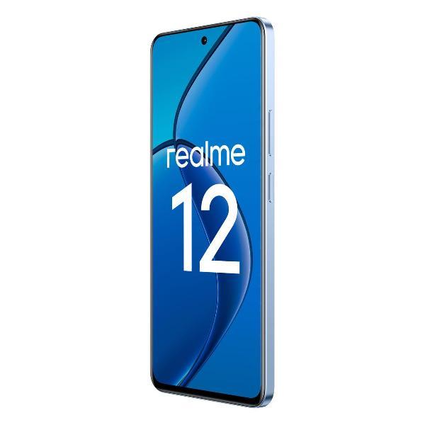 Восстановленный смартфон REALME 12 8/256GB голубой, отличный
