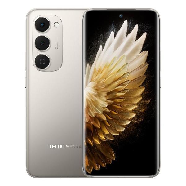 Восстановленный смартфон TECNO SPARK 40 Pro+ KM7 8/256GB Moon Titanium (титановый), отличный