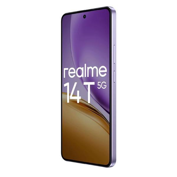 Восстановленный смартфон realme 14T 5G 12/256GB пурпурный (RMX5078), отличный