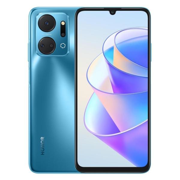 Восстановленный смартфон HONOR X7a Plus 6/128GB Ocean Blue, хороший