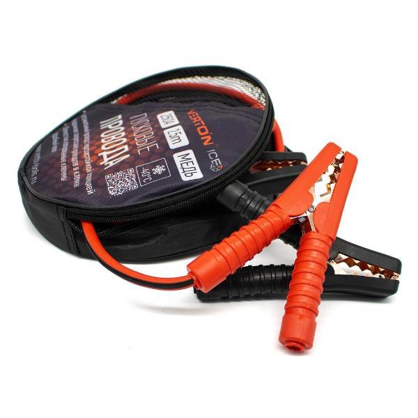 Пусковые провода VERTON Snow 250 CU (250A, CU/TPR 2.5 м, МЕДЬ, Морозостой