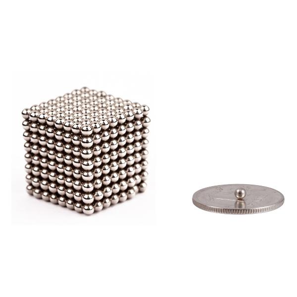 Магнитный конструктор Forceberg Cube из шариков 2,5 мм, 512 элементов (9-4817207)