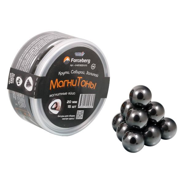 Магнитный конструктор Forceberg Магнитоны 20 мм , 15 шт (9-4819020-015)