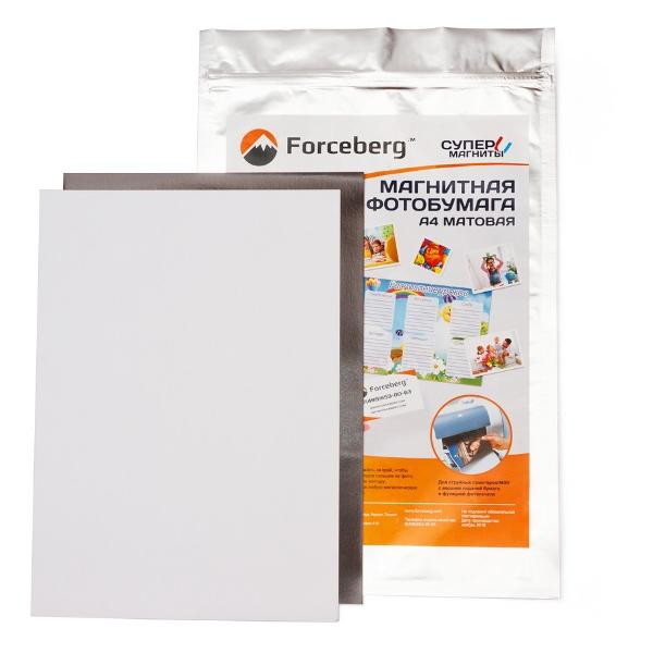 Фотобумага для принтера Forceberg А4 матовая 3 листа