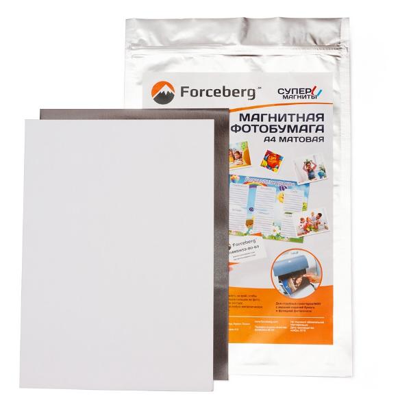 Фотобумага для принтера Forceberg А4 матовая 10 листов