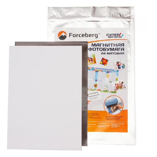 Фотобумага для принтера Forceberg А4 матовая 5 листов