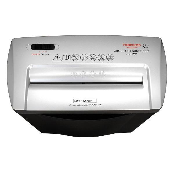 Уничтожитель документов Vigorhood VS502С, P4 ,частица 4,0х38мм,5 листов, 14 литров