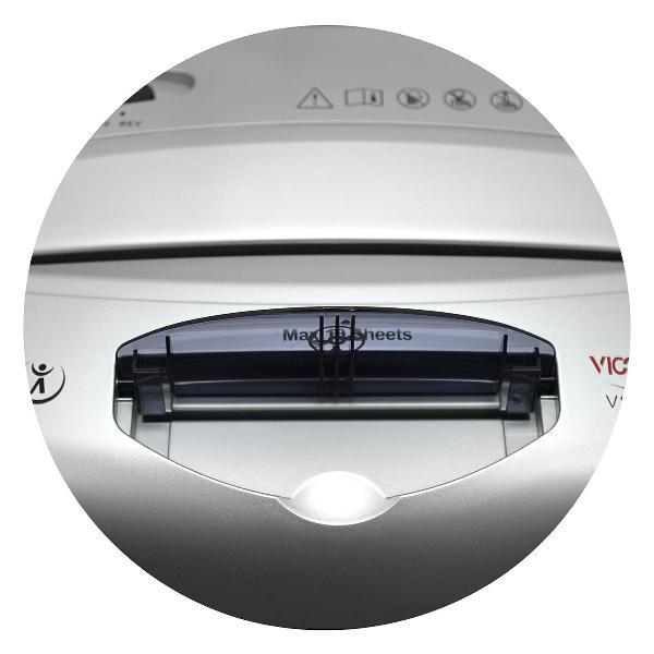 Уничтожитель документов Vigorhood VS1008CD, P4 ,частица 4,0х35мм,10 листов, 21 литров