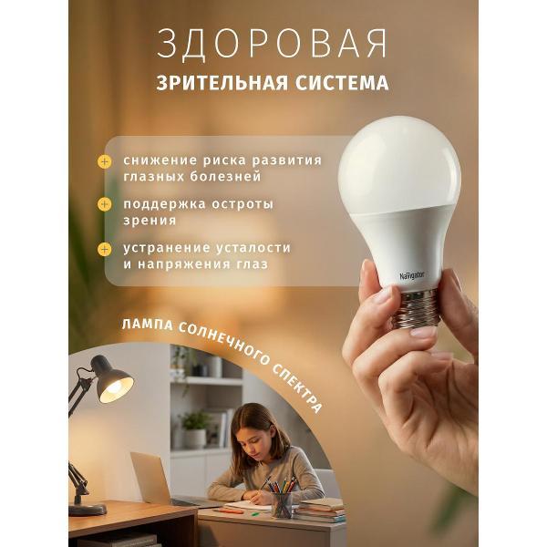 Лампа Navigator A60 9 230 2.7K E27